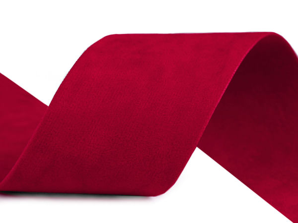 Premium Double-Sided Velvet Ribbon - 40mm Wide Luxury Trimming for Sewing, Crafting, Fashion & Jewelry Making