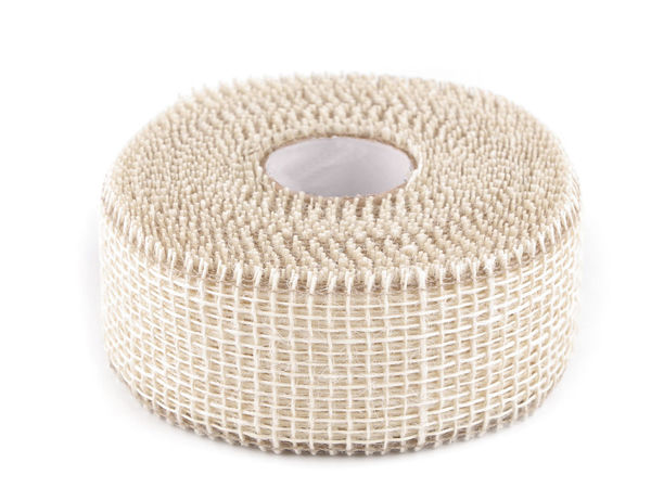 Premium Jute Ribbon (50mm Width) with Finished Sewn Edges for Crafts, Gift Wrapping, and Rustic Decor