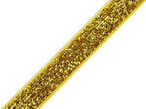 Premium Velvet Lurex Ribbon (10mm Width) - High-Quality Single-Sided Glitter Trim for Apparel, Festive Decor, and Jewelry Making