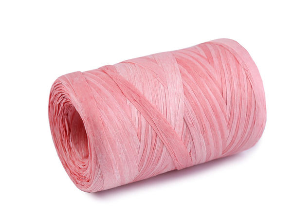 Premium Multicolor Raffia Paper Yarn for Crochet & Knitting - 5-8mm Bast Twine for Bags, Hats, and Creative Crafts