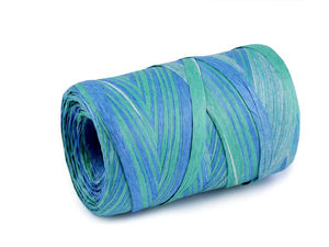 Premium Multicolor Raffia Paper Yarn for Crochet & Knitting - 5-8mm Bast Twine for Bags, Hats, and Creative Crafts