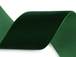 Premium Wide Velvet Ribbon (50mm) - High-Quality Soft Fabric for Crafts, Gift Wrapping, Christmas Bows & Floral Arrangements
