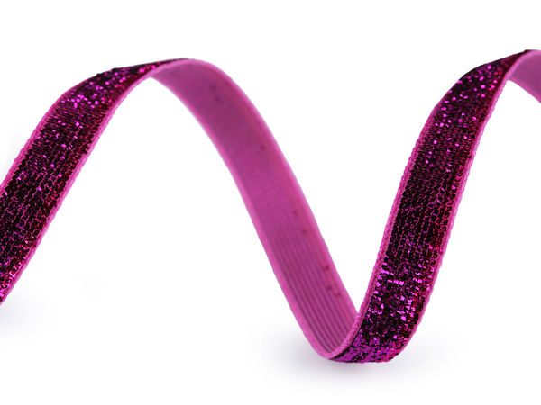Premium Velvet Lurex Ribbon - 6mm Width - Metallic Glitter Trim for Costume Jewelry & Crafting