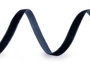 Premium Velvet Ribbon - 7mm Wide Decorative Trim for Sewing, Crafting, Jewelry Making, and Costuming