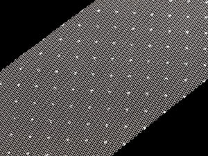 Premium 75mm Polka Dot Tulle Ribbon - Wide Sparkling Decorative Ribbon for Weddings, Events, and Gift Wrapping