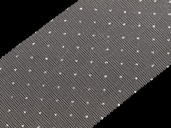 Premium 75mm Polka Dot Tulle Ribbon - Wide Sparkling Decorative Ribbon for Weddings, Events, and Gift Wrapping