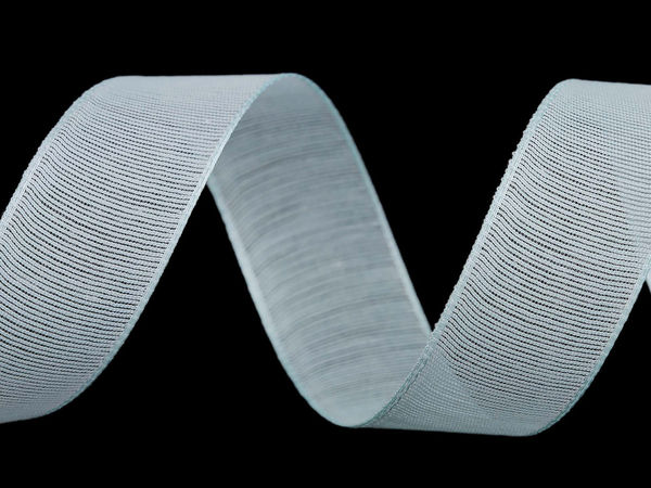 Premium 25mm Reinforced Canvas Ribbon - Shape-Holding Craft Ribbon with Nylon Edges for Gift Wrapping, Floral Arrangements & Wreaths