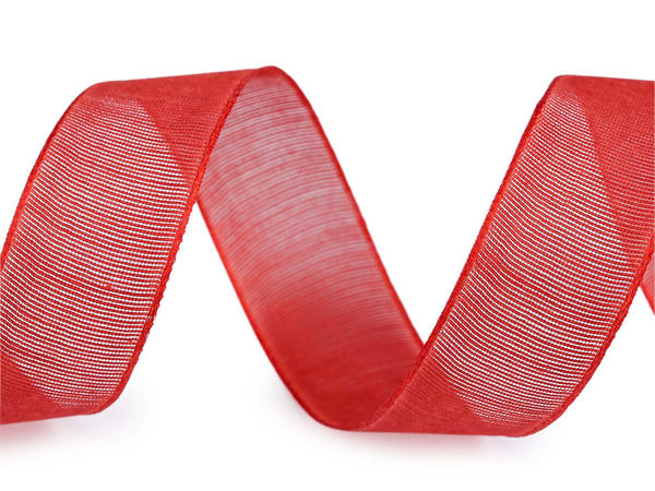 Premium 25mm Reinforced Canvas Ribbon - Shape-Holding Craft Ribbon with Nylon Edges for Gift Wrapping, Floral Arrangements & Wreaths