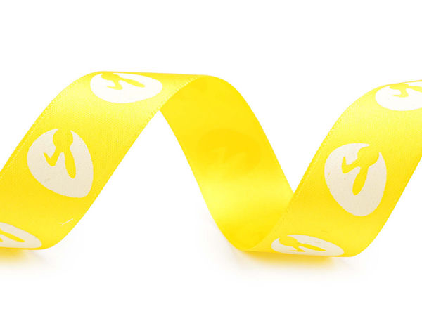 Easter Egg Printed Satin Ribbon (24mm Width) – Premium Decorative Craft & Gift Wrapping Ribbon