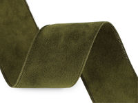 Premium Double-Sided Velvet Ribbon (40 mm) – Luxury Soft Trimming for Fashion, Costumes & Crafts