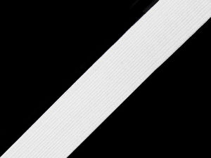 Premium 18mm Lingerie Elastic Braided Tape – High-Tension Woven Flat Elastic Band for Underwear, Sewing, and Apparel Crafts