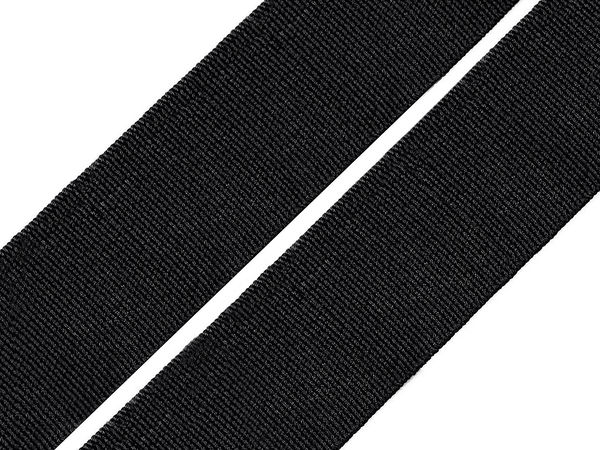 Premium Flat Elastic Band (25mm Width) – High-Tension Stretch for Waistbands, Garment Sewing, and DIY Haberdashery