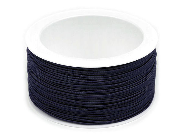 Premium 1.2mm Round Hat Elastic Cord – High-Stretch Braid for Sewing, Knitwear, and Crafts