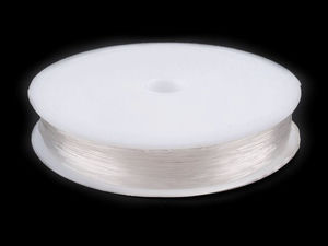 Elastic Nylon Thread for Jewelry Making and Beading, Ø0.4-0.6 mm