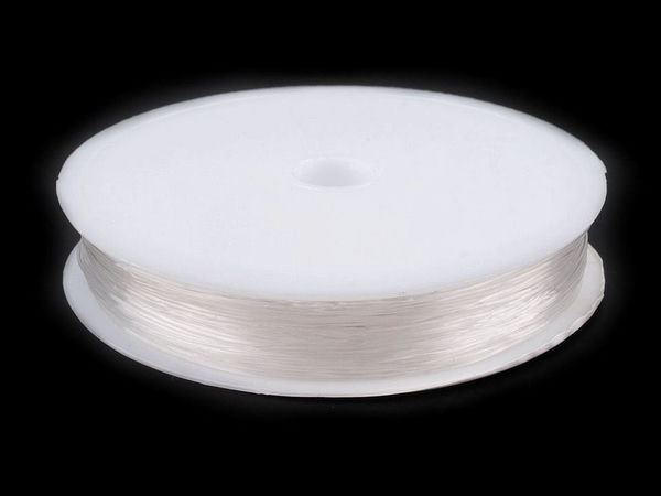 Elastic Nylon Thread for Jewelry Making and Beading, Ø0.4-0.6 mm