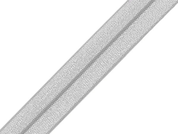 Premium 18mm Fold-Over Elastic Trim - Soft Stretch Edging Ribbon for Lingerie, Garments, and Sewing Crafts