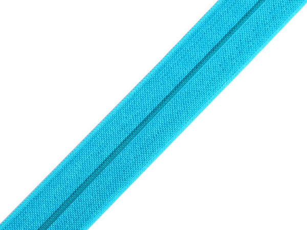 Premium 18mm Fold-Over Elastic Trim - Soft Stretch Edging Ribbon for Lingerie, Garments, and Sewing Crafts