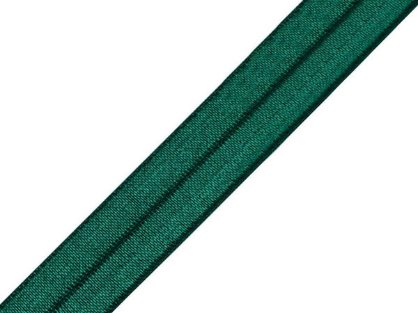 Premium 18mm Fold-Over Elastic Trim - Soft Stretch Edging Ribbon for Lingerie, Garments, and Sewing Crafts
