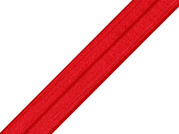 Premium Fold Over Elastic Trim (20mm) - Soft Tension Ribbon for Apparel Hemming & Sportswear