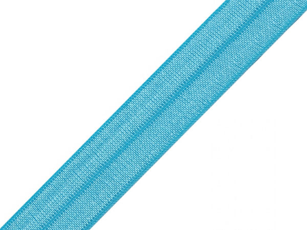 Premium Fold Over Elastic Trim (20mm) - Soft Tension Ribbon for Apparel Hemming & Sportswear