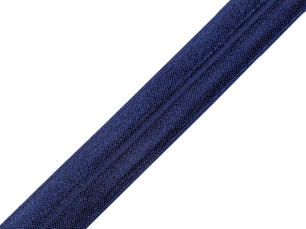 Premium Fold Over Elastic Trim (20mm) - Soft Tension Ribbon for Apparel Hemming & Sportswear