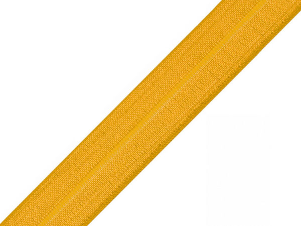 Premium Fold Over Elastic Trim (20mm) - Soft Tension Ribbon for Apparel Hemming & Sportswear