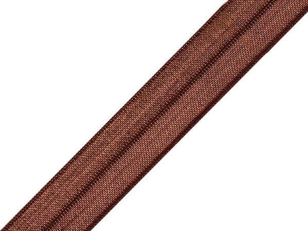 Premium Fold Over Elastic Trim (20mm) - Soft Tension Ribbon for Apparel Hemming & Sportswear