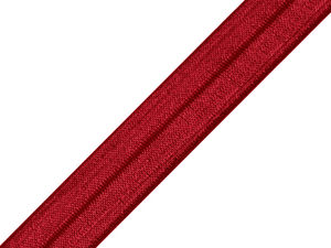 Premium Fold Over Elastic Trim (20mm) - Soft Tension Ribbon for Apparel Hemming & Sportswear