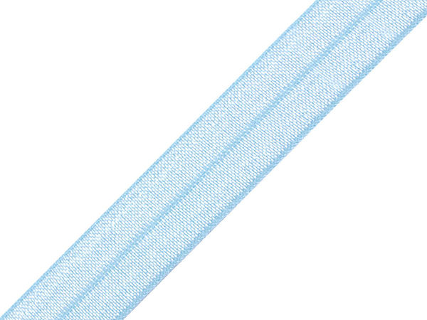 Premium Fold Over Elastic Trim (20mm) - Soft Tension Ribbon for Apparel Hemming & Sportswear