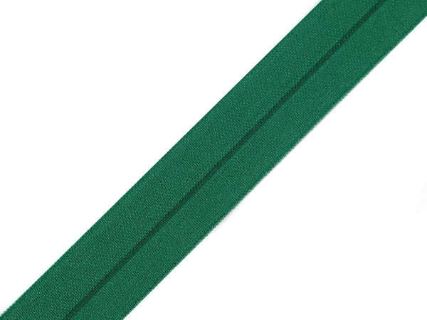 Premium Fold Over Elastic Trim (20mm) - Soft Tension Ribbon for Apparel Hemming & Sportswear