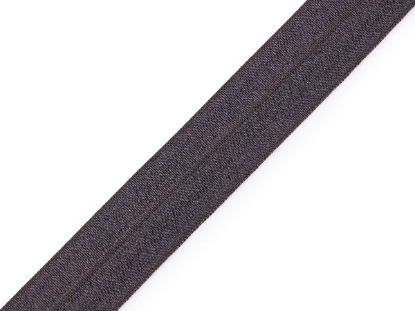 Premium Fold Over Elastic Trim (20mm) - Soft Tension Ribbon for Apparel Hemming & Sportswear