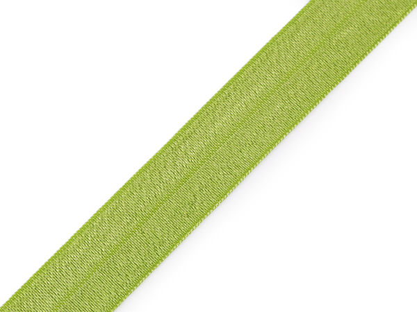 Premium Fold Over Elastic Trim (20mm) - Soft Tension Ribbon for Apparel Hemming & Sportswear