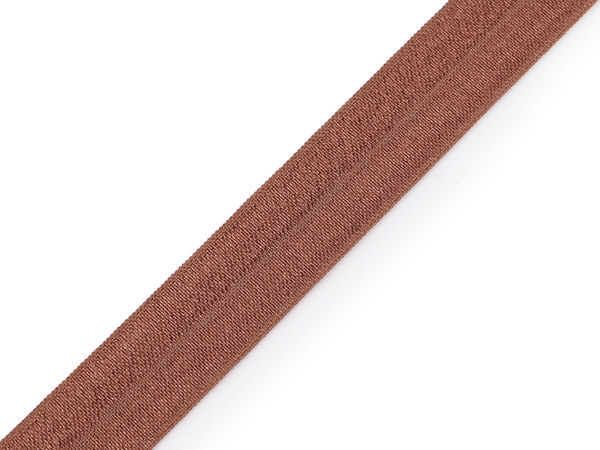 Premium Fold Over Elastic Trim (20mm) - Soft Tension Ribbon for Apparel Hemming & Sportswear