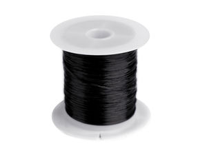 Premium Flat Elastic Bead Jewelry Cord (1mm) - High-Strength Stretch Stringing Thread for DIY Beading and Jewelry Making