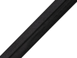 Premium 16mm Fold-Over Elastic Trim (25m Roll) - Soft Tension Edging Ribbon for Underwear, Sportswear & Apparel Crafts