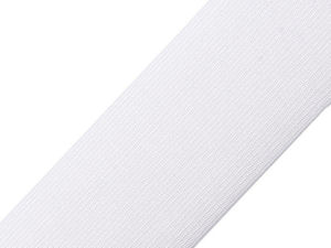 Premium Woven Elastic Band (60mm Width) - Firm Tension Sewing Elastic for Waistbands, Trousers, and Skirts