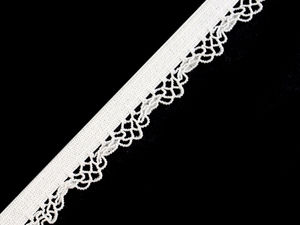 Premium Decorative Elastic Band (12mm) – Soft Stretch Haberdashery Ribbon for Sewing, Lingerie, Straps, and Garment Crafting