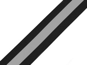 Premium Reflective Elastic Tape (40mm) – Heavy-Duty Stretch Band for Sportswear & Safety Gear