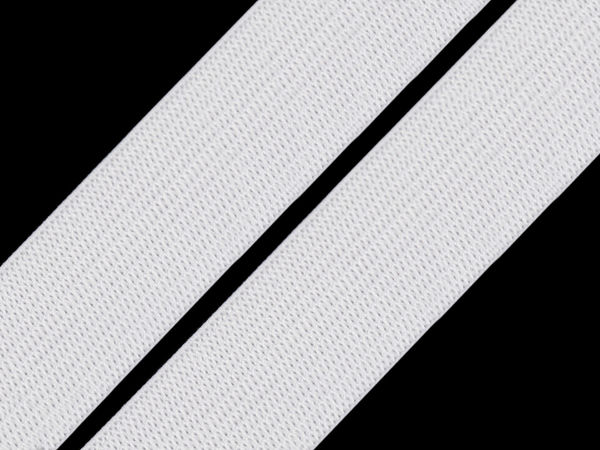 Premium Woven Elastic Band (20mm Width) – High-Stretch Firm-Tension Elastic for Waistbands, Garments, and Sewing