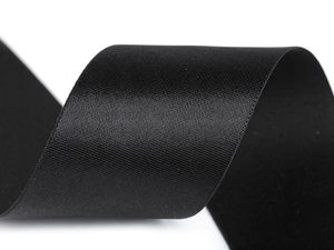 Premium Glossy Satin Elastic Band (50mm Wide) – High-Tension Stretch Webbing for Waistbands, Belts, and Dressmaking