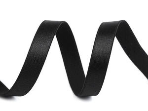 Premium Satin Shoulder Strap Elastic – 12mm Flat Elastic Ribbon for Lingerie and Apparel