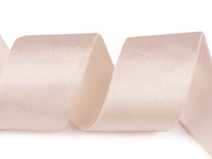 Premium 40mm Satin Elastic Band with Elegant Sheen - High-Tension Wide Elastic for Belts, Waists, and Apparel Crafting