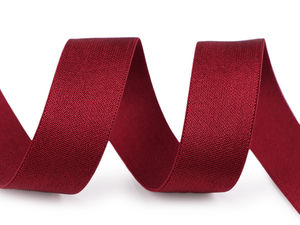 Premium Satin Elastic Band 20mm | High-Tension Stretch Ribbon for Waistbands, Belts, and Apparel DIY
