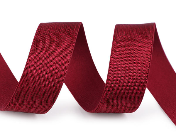 Premium Satin Elastic Band 20mm | High-Tension Stretch Ribbon for Waistbands, Belts, and Apparel DIY