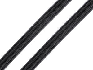 Premium Heavy-Duty Round Elastic Cord - 5mm Extra-Firm Stretch Cord for Haberdashery, Crafting, and Industrial Use