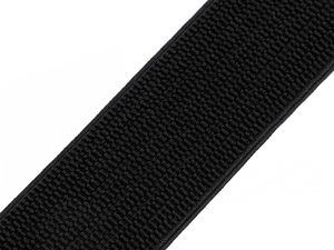 Premium 50mm Wide Structured Sewing Elastic Band - Soft Tension Knit Elastic for Skirts, Belts, and Dresses