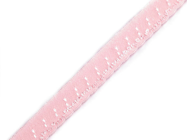 Premium 10mm Decorative Elastic - Soft Stretch Fold-Over Edging for Lingerie & Sewing