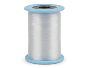 Premium Clear Nylon Thread for Jewelry Making, Crafting & Sewing - High-Strength Invisible Monofilament Cord, Bulk Spool (0.2mm to 0.8mm)
