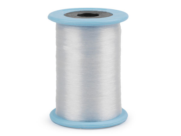 Premium Clear Nylon Thread for Jewelry Making, Crafting & Sewing - High-Strength Invisible Monofilament Cord, Bulk Spool (0.2mm to 0.8mm)