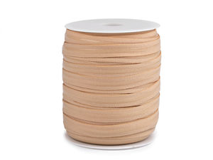 Premium Non-Slip Elastic Band with Center Silicone Grip Strip - 12mm Wide Soft Stretch for Sportswear & Underwear